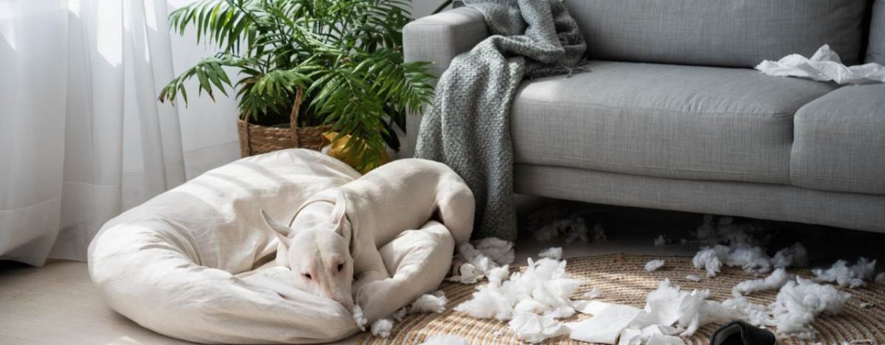 puppy alleen thuis te laten